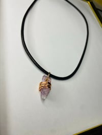 Image 1 of Amythest Tooth Choker