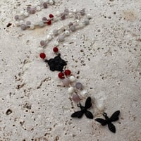 Image 1 of Hibiscus & Bee Necklace