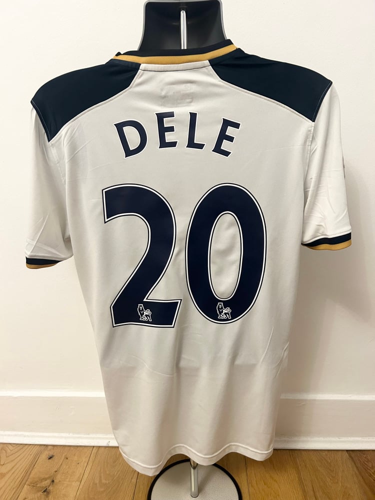 Image of Tottenham Hotspur “DELE 20” 2016/17 Home Shirt + PL patches  (S)