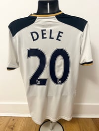 Image 3 of Tottenham Hotspur “DELE 20” 2016/17 Home Shirt + PL patches  (S)