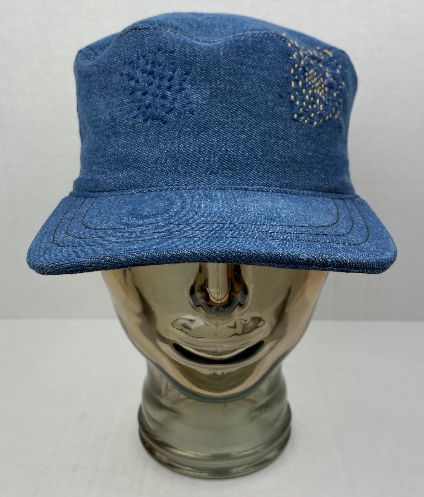 DISTRESSED AND REPAIRED PAINTERS CAP | Lizard Stuff