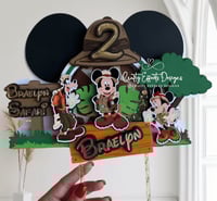 MICKEY JUNGLE CAKE TOPPER
