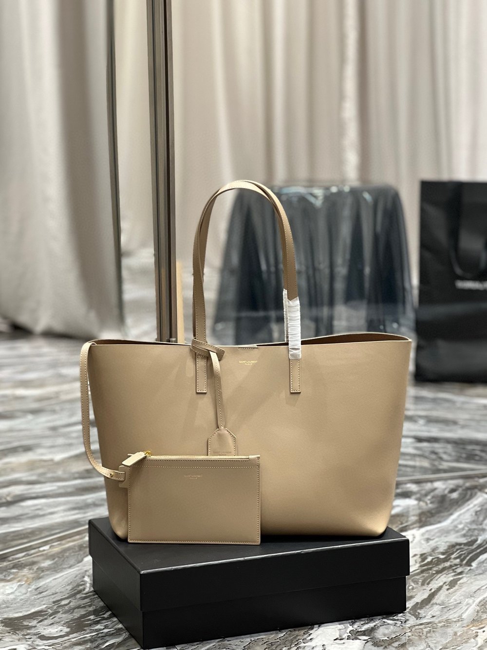 YSL Plain Tote