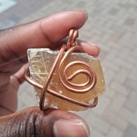 Image 1 of Honey Calcite Necklace