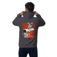 Image 5 of Unisex eco raglan hoodie - Dog w/ Bad Vibes