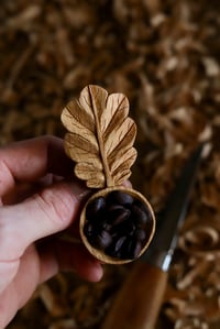 Image 3 of Oak Leaf Coffee Scoop  ~