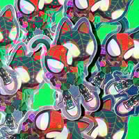 Image 1 of Meows Morales Stickers