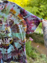 Image 3 of XL MILF Man I Love Frogs Tie Dye Shirt D7