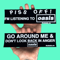 Oasis Bumper Stickers