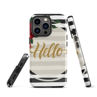 Image 22 of Cygen Divine Designs Hello Tough Case for iPhone®