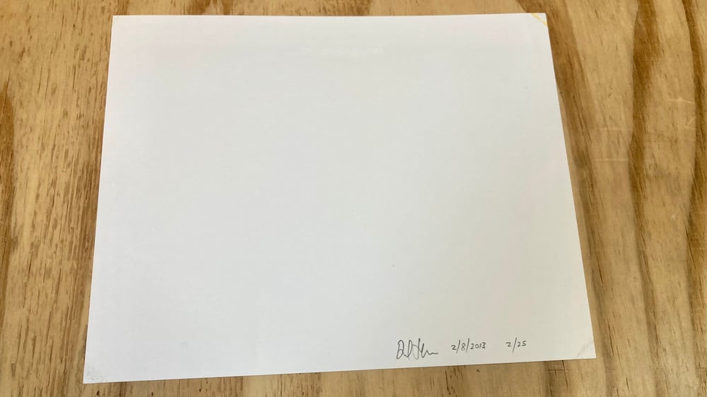 David Solomons - Up West (Signed W/Print)