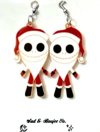 SANDY CLAUSE JACK SKELLINGTON EARRINGS