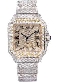 Image 2 of Moissanite Santos Men