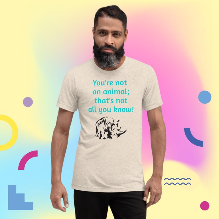 Are You An Animal? T-shirt Image 3