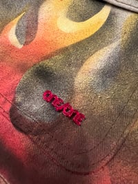 Image 3 of 1 of 1 Flame Denim Hoodie
