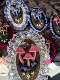 Image 1 of Mushroom wooden frame LED