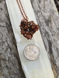 Image 2 of Vanadinite raw specimen necklace