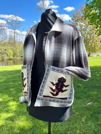 Image 2 of Large Lizard Pocket Flannel