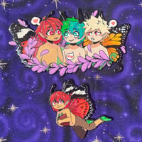 Image 1 of BN Kirishima & KiriBakuDeku Butterfly Moth Pins