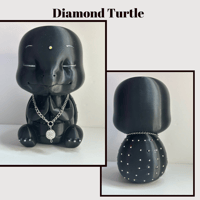 Image 2 of Hand Painted Animal Figurines -3D Printed