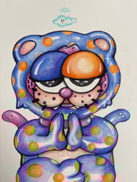 Image 4 of Dotty guru blu/orange 