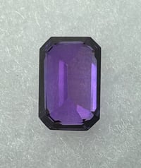 Image 21 of Heated Natural Tanzanite Purple pink, emerald cut, 6.75ct