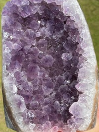 Image 6 of Amethyst Base Cut Polished Edge #1221