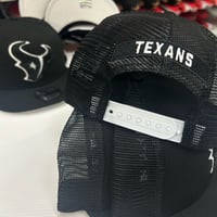 Image 2 of New Era 9Fifty Black White Trucker 