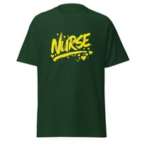Image 5 of Unisex classic tee, Graffiti Style Nurse Tee