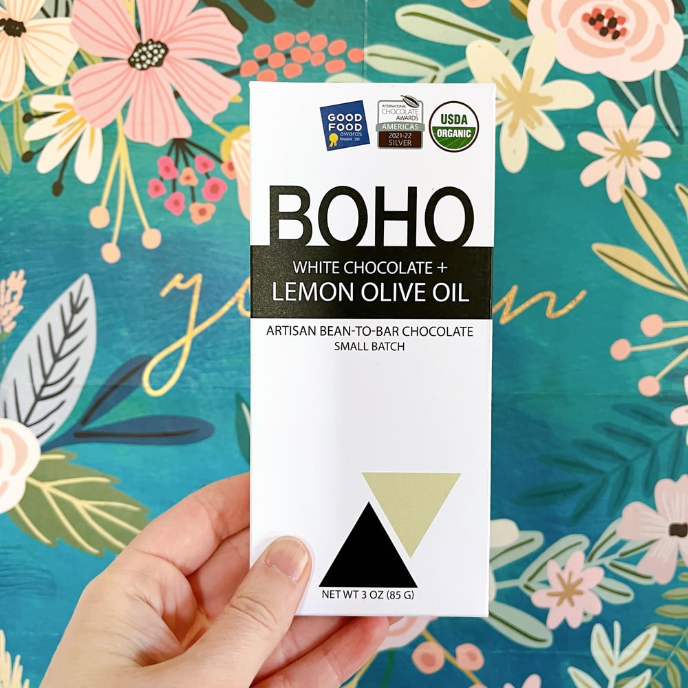 Image of BOHO Chocolate Olive Oil & Lemon