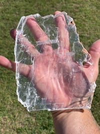 Image 9 of Transparent Selenite Slab #1970