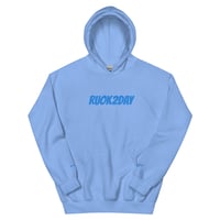 Image 1 of RUOK2DAY HOODIE - COOL BLUE