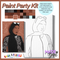 Image 1 of Jameelah paint party kit