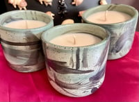 Image 1 of Hand-made Ceramic Candles 