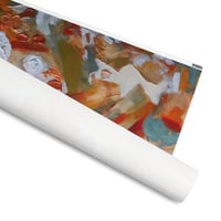 Image 2 of Abstract Painting Wrapping Paper Roll