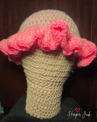 RUFFLE HAT