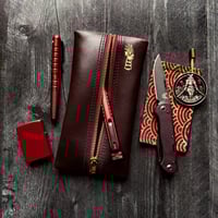 Image 1 of EDC POUCH - OXBLOOD