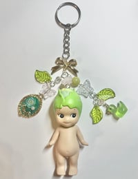 Image 1 of lettuce sonny angel keychain