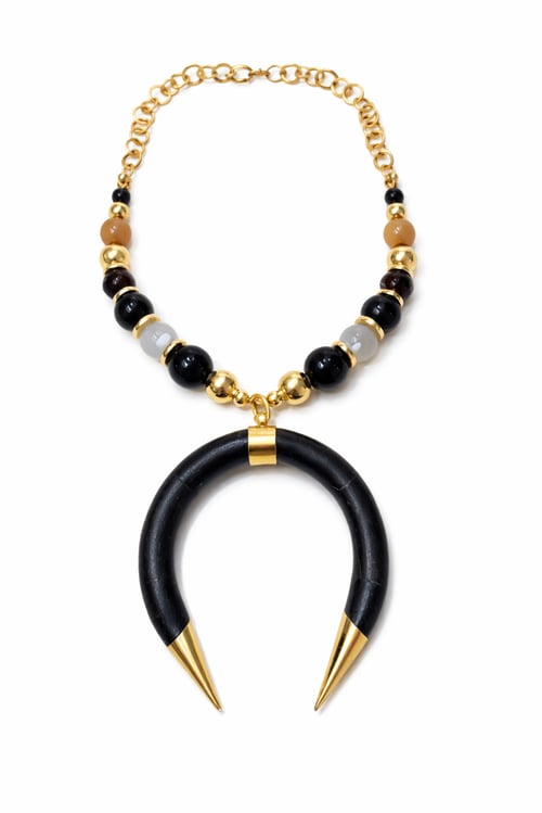 Image of Desert Luxe Horn Necklace