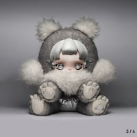 Image 3 of Skullpanda Punk Panda Plush