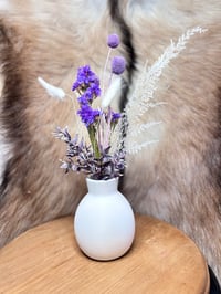 Image 5 of Purple Lust White Vase  c