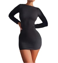 Image 3 of Silk Mini Dress