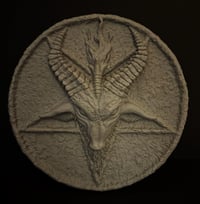 Baphomet Plaque