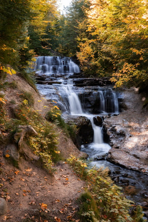 Autumn At Sable Falls