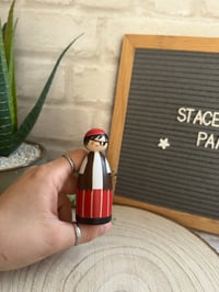 Image 2 of Pedro the Pirate - Peg doll