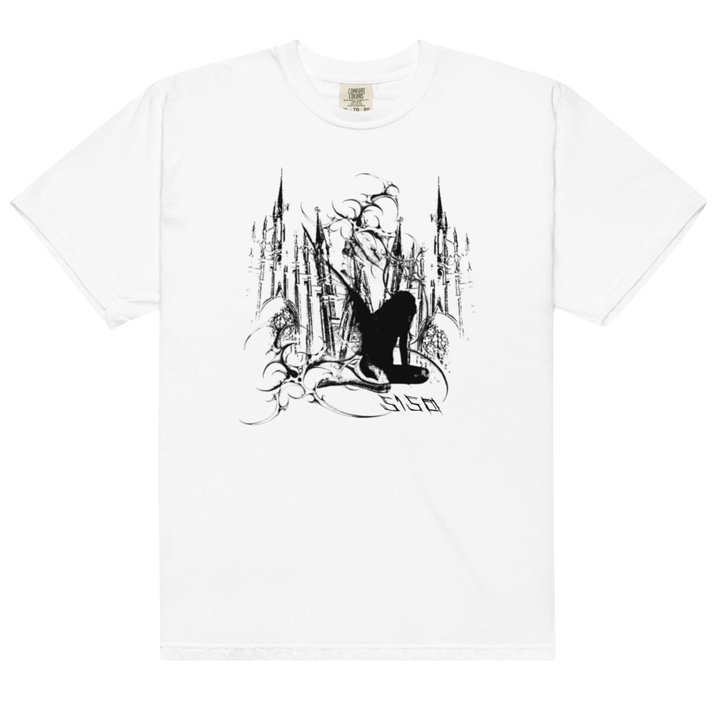 Image of Lament The Fallen Unisex Heavyweight T-shirt