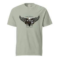 Image 1 of Trump 24 Golden Eagle Ultra MAGA - Unisex Garment-Dyed Heavyweight T-shirt