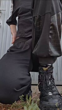 Image 3 of Kana Tracksuit Pants,  black snake
