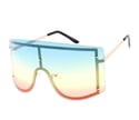 Trendy Rimless Oversize Glasses 