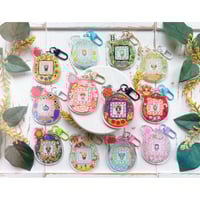 Image 1 of One Piece Tamagotchi Keychains